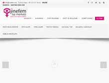 Tablet Screenshot of jinefem.com